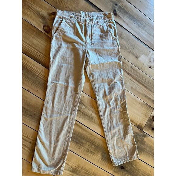 L.L. Bean Men's Standard Fit Khaki Pants. Casual. Work. Office. Flat front 32/34 - Picture 1 of 5